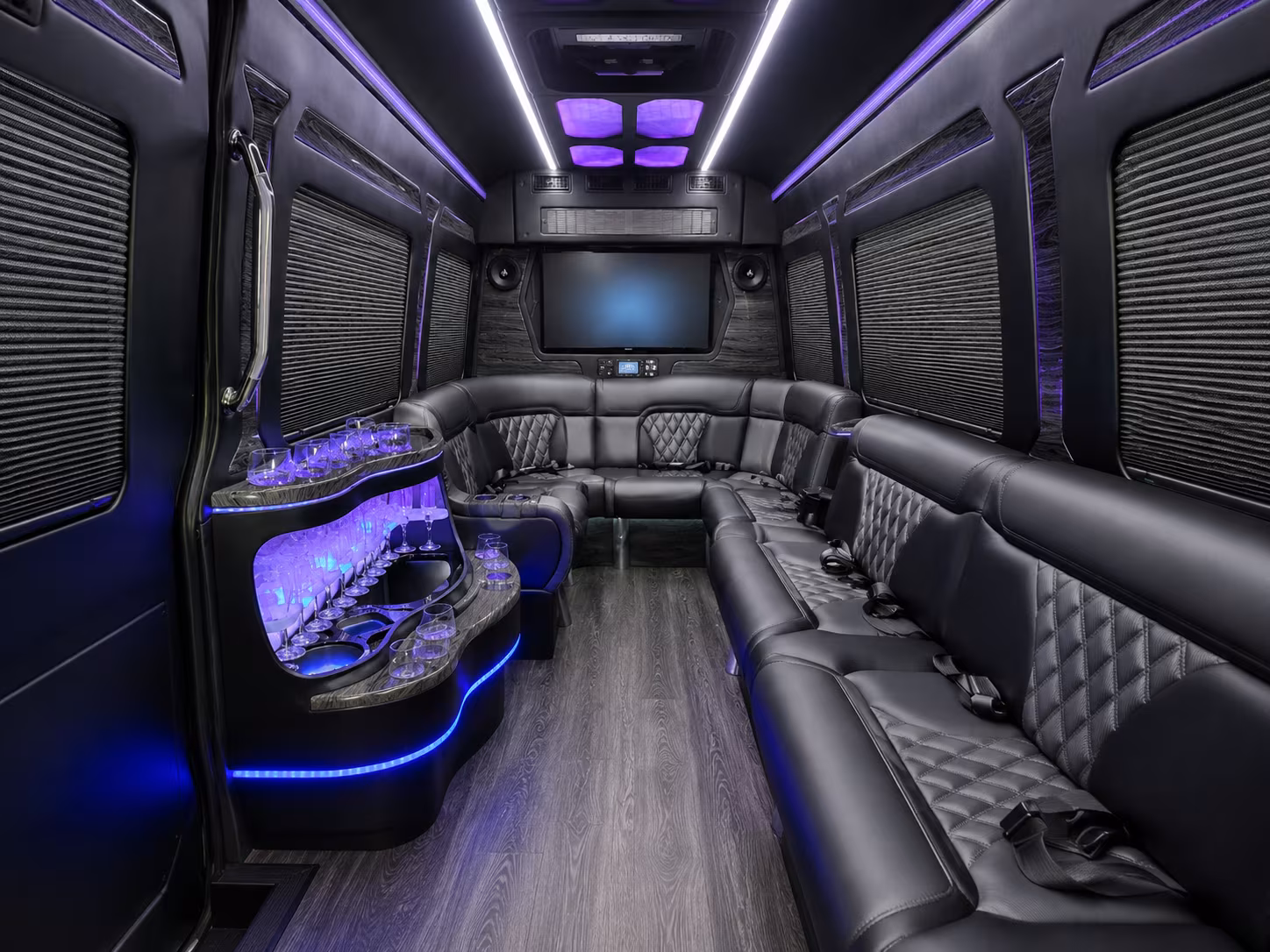 bridgewater 18 passenger party bus