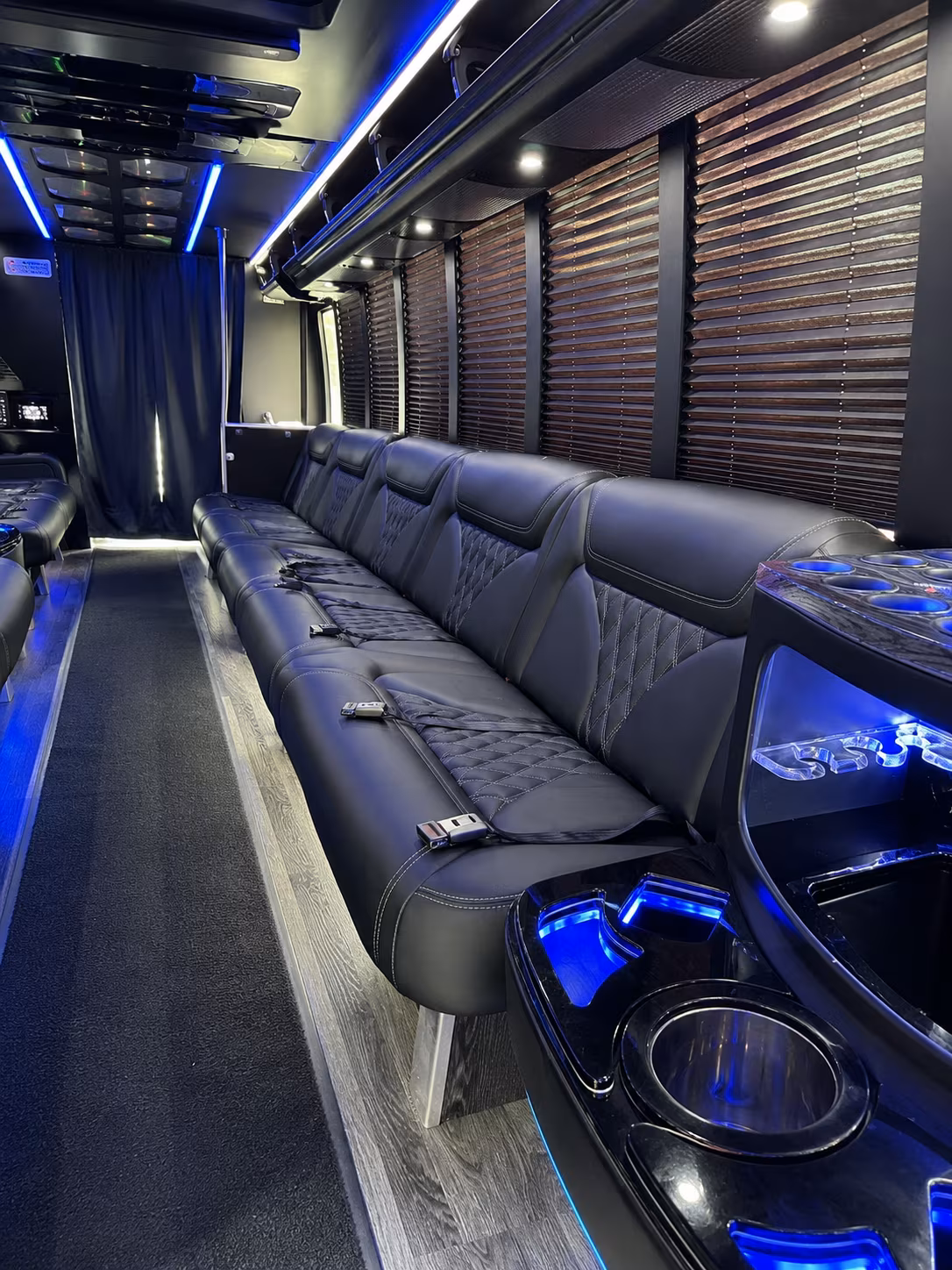 bridgewater holiday party bus rental