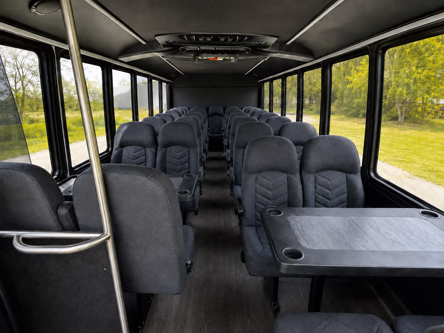 bridgewater private event transportation onboard seating