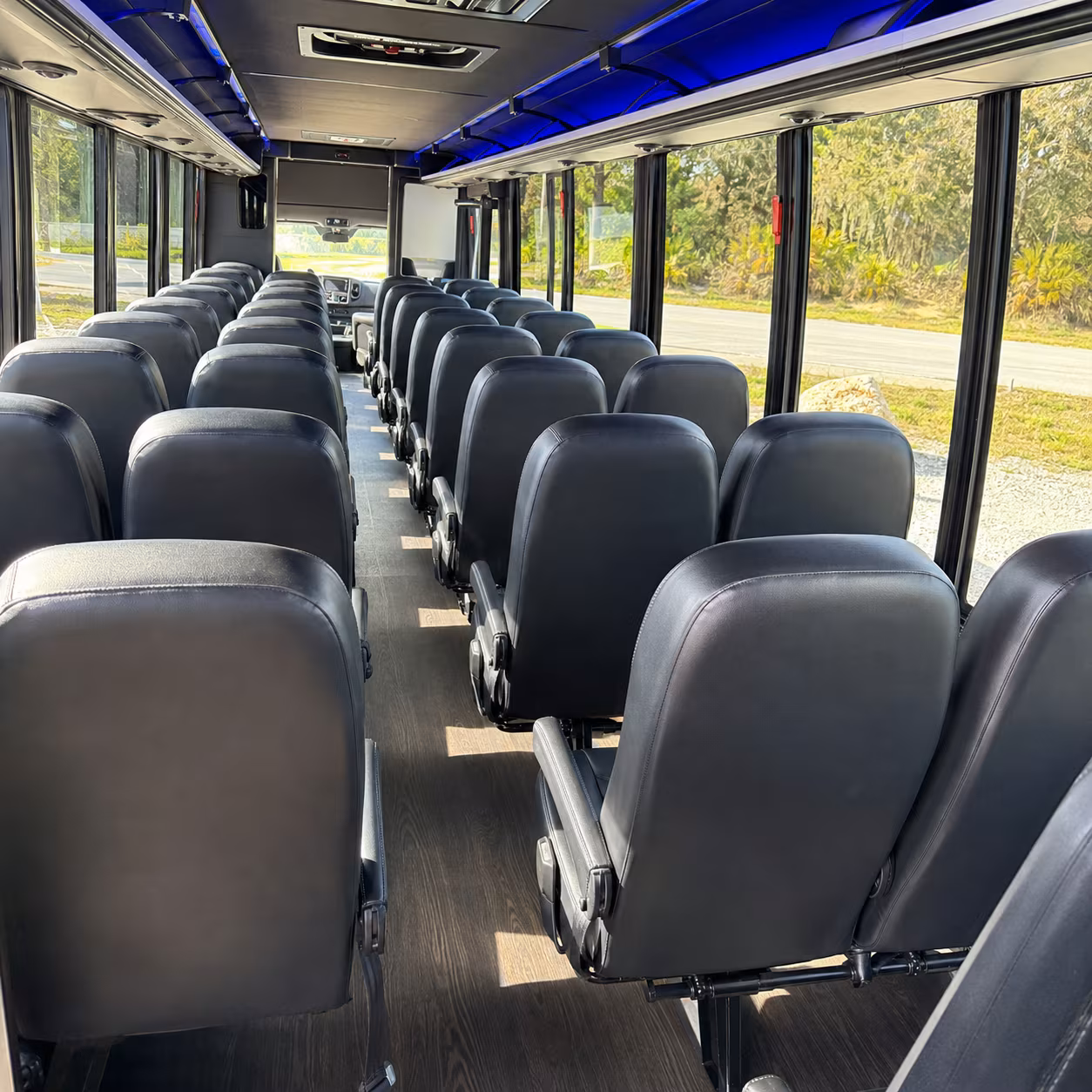 bridgewater prom transportation onboard seating
