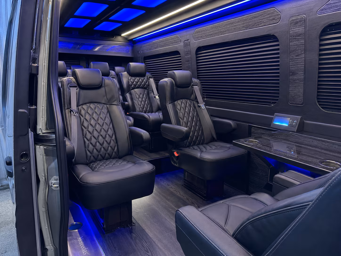 sprinter van transportation for groups and events across bridgewater