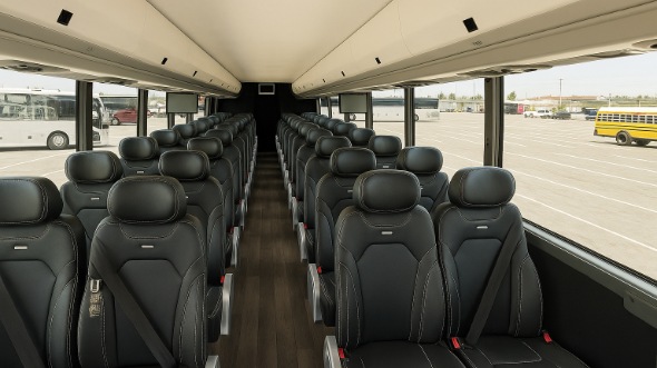 bridgewater 28 passenger minibus inside
