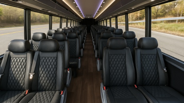 bridgewater 30 passenger minibus inside