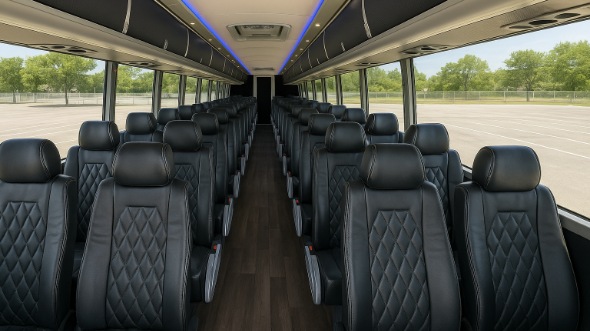 bridgewater 54 passenger charter bus rental