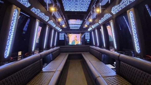 bridgewater party bus rental rental